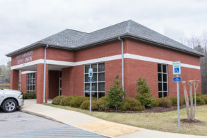 Outside of Clanton Branch of APCOECU