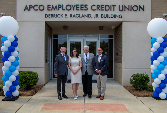 APCO Credit Union Dedicates Building in Hoover to its CEO